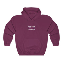 Heavy Blend™ Hooded Sweatshirt, Rainbow Logo-Hoodie-Practice Empathy