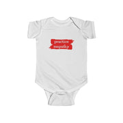 Infant Fine Jersey Bodysuit, Brushes Logo-Kids clothes-Practice Empathy