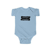 Infant Fine Jersey Bodysuit, Brushes Logo-Kids clothes-Practice Empathy