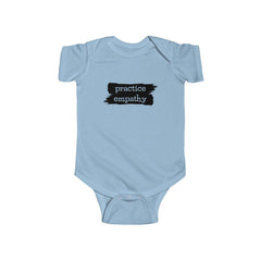 Infant Fine Jersey Bodysuit, Brushes Logo-Kids clothes-Practice Empathy