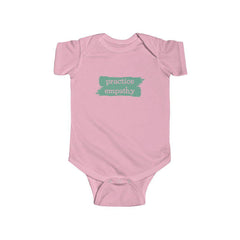 Infant Fine Jersey Bodysuit, Brushes Logo-Kids clothes-Practice Empathy
