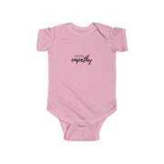 Infant Fine Jersey Bodysuit, Hand in Hand Logo-Kids clothes-Practice Empathy