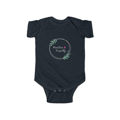 Infant Fine Jersey Bodysuit, Olive Branch Logo-Kids clothes-Practice Empathy