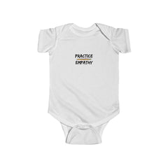 Infant Fine Jersey Bodysuit, Rainbow Logo-Kids clothes-Practice Empathy