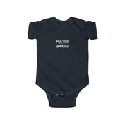 Infant Fine Jersey Bodysuit, Rainbow Logo-Kids clothes-Practice Empathy