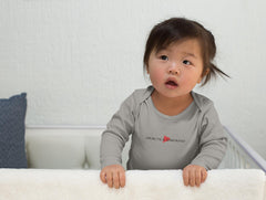 Infant Long Sleeve Bodysuit, Classic Logo-Kids clothes-Practice Empathy