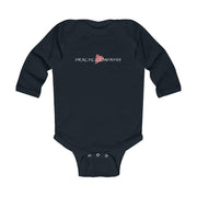 Infant Long Sleeve Bodysuit, Classic Logo-Kids clothes-Practice Empathy