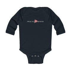 Infant Long Sleeve Bodysuit, Classic Logo-Kids clothes-Practice Empathy