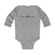 Infant Long Sleeve Bodysuit, Classic Logo-Kids clothes-Practice Empathy