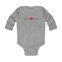 Infant Long Sleeve Bodysuit, Classic Logo-Kids clothes-Practice Empathy