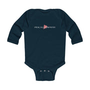 Infant Long Sleeve Bodysuit, Classic Logo-Kids clothes-Practice Empathy