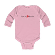 Infant Long Sleeve Bodysuit, Classic Logo-Kids clothes-Practice Empathy