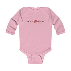 Infant Long Sleeve Bodysuit, Classic Logo-Kids clothes-Practice Empathy