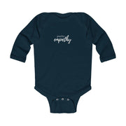 Infant Long Sleeve Bodysuit, Hand in Hand Logo-Kids clothes-Practice Empathy