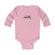 Infant Long Sleeve Bodysuit, Hand in Hand Logo-Kids clothes-Practice Empathy