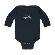 Infant Long Sleeve Bodysuit, Hand in Hand Logo-Kids clothes-Practice Empathy