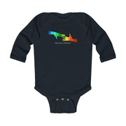 Infant Long Sleeve Bodysuit, My Hand to Yours-Kids clothes-Practice Empathy