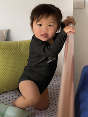 Infant Long Sleeve Bodysuit, Rainbow Logo-Kids clothes-Practice Empathy