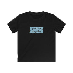 Junior Softstyle Tee, Brushes Logo-Kids clothes-Practice Empathy