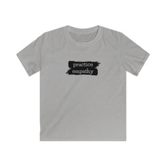 Junior Softstyle Tee, Brushes Logo-Kids clothes-Practice Empathy