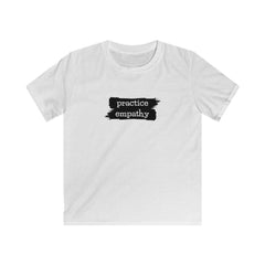 Junior Softstyle Tee, Brushes Logo-Kids clothes-Practice Empathy