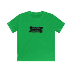 Junior Softstyle Tee, Brushes Logo-Kids clothes-Practice Empathy