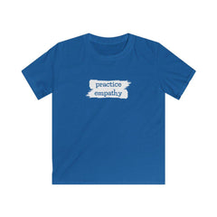 Junior Softstyle Tee, Brushes Logo-Kids clothes-Practice Empathy