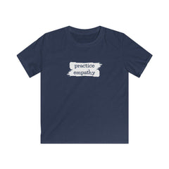 Junior Softstyle Tee, Brushes Logo-Kids clothes-Practice Empathy