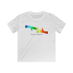Junior Softstyle Tee, My Hand to Yours-Kids clothes-Practice Empathy