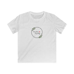 Junior Softstyle Tee, Olive Branch Logo-Kids clothes-Practice Empathy