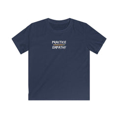 Junior Softstyle Tee, Rainbow Logo-Kids clothes-Practice Empathy