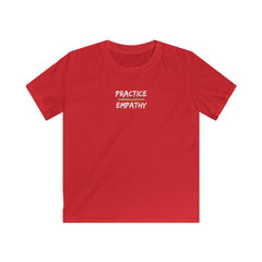 Junior Softstyle Tee, Rainbow Logo-Kids clothes-Practice Empathy