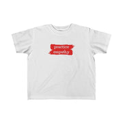 Kid's Fine Jersey Tee, Brushes Logo-Kids clothes-Practice Empathy