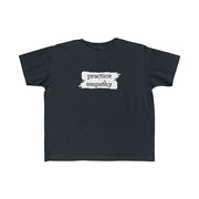 Kid's Fine Jersey Tee, Brushes Logo-Kids clothes-Practice Empathy