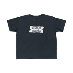 Kid's Fine Jersey Tee, Brushes Logo-Kids clothes-Practice Empathy