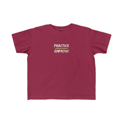 Kid's Fine Jersey Tee, Rainbow Logo-Kids clothes-Practice Empathy