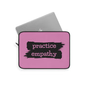 Laptop Sleeve, Brushes Logo, hopbush-Laptop Sleeve-Practice Empathy