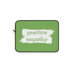 Laptop Sleeve, Brushes Logo-Laptop Sleeve-Practice Empathy