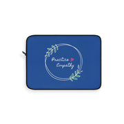 Laptop Sleeve, Olive Branch Logo royal blue-Laptop Sleeve-Practice Empathy