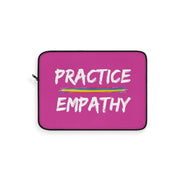 Laptop Sleeve, Rainbow Logo, magenta-Laptop Sleeve-Practice Empathy