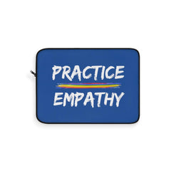 Laptop Sleeve, Rainbow Logo, royal blue-Laptop Sleeve-Practice Empathy