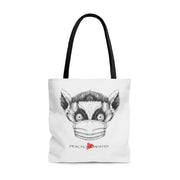 Large Tote Bag, Lenny the Lemur-Bags-Practice Empathy
