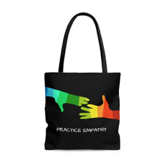 Large Tote Bag, My Hand to Yours-Bags-Practice Empathy