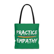 Large Tote Bag, Rainbow Logo, green-Bags-Practice Empathy