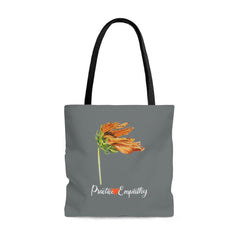 Large Tote Bag, Word to the Wind-Bags-Practice Empathy