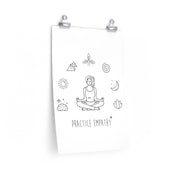 Mantras of the Mind, Premium Matte Print-Poster-Practice Empathy
