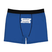 Men's Boxer Briefs, Brushes Logo-All Over Prints-Practice Empathy