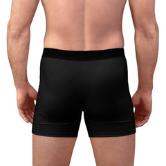 Men's Boxer Briefs, Olive Branch Logo, black-All Over Prints-Practice Empathy