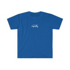 Men's Fitted Short Sleeve Tee, Hand in Hand Logo-T-Shirt-Practice Empathy