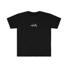 Men's Fitted Short Sleeve Tee, Hand in Hand Logo-T-Shirt-Practice Empathy
